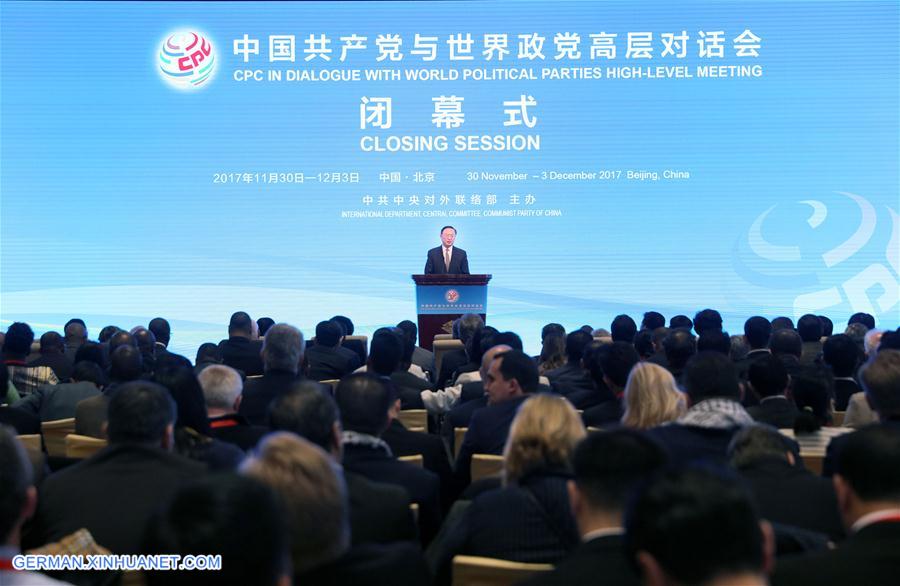 CHINA-CPC-WORLD POLITICAL PARTIES-DIALOGUE-CLOSING (CN)
