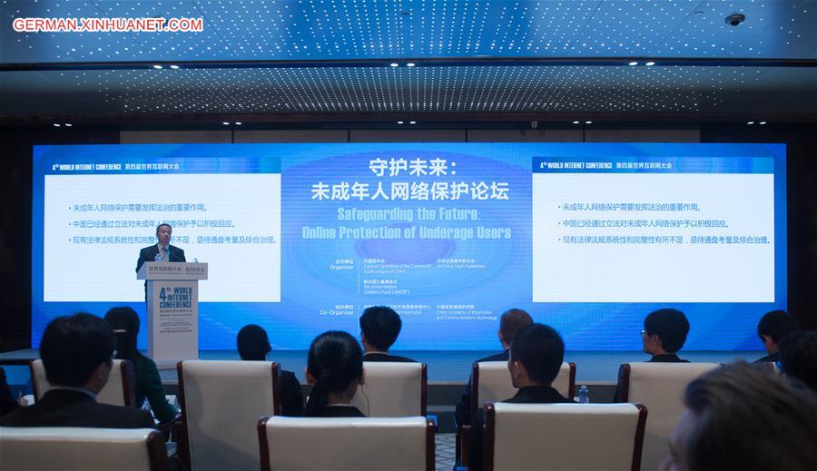 CHINA-ZHEJIANG-WORLD INTERNET CONFERENCE-FORUMS (CN)