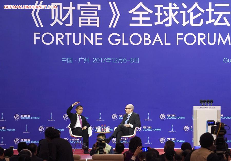CHINA-GUANGZHOU-FORTUNE GLOBAL FORUM-MEETING (CN)