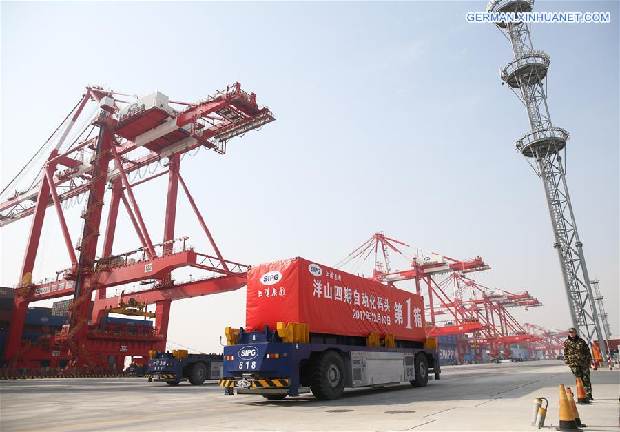 CHINA-SHANGHAI-AUTOMATED CONTAINER TERMINAL-OPEN (CN)