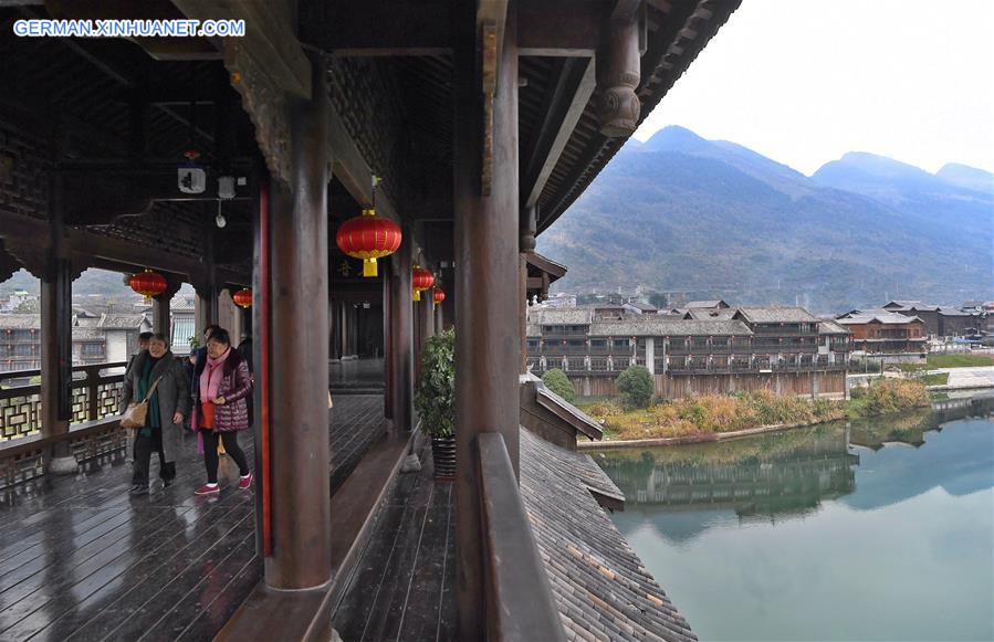 CHINA-CHONGQING-ZHUOSHUI-ANCIENT TOWN(CN)
