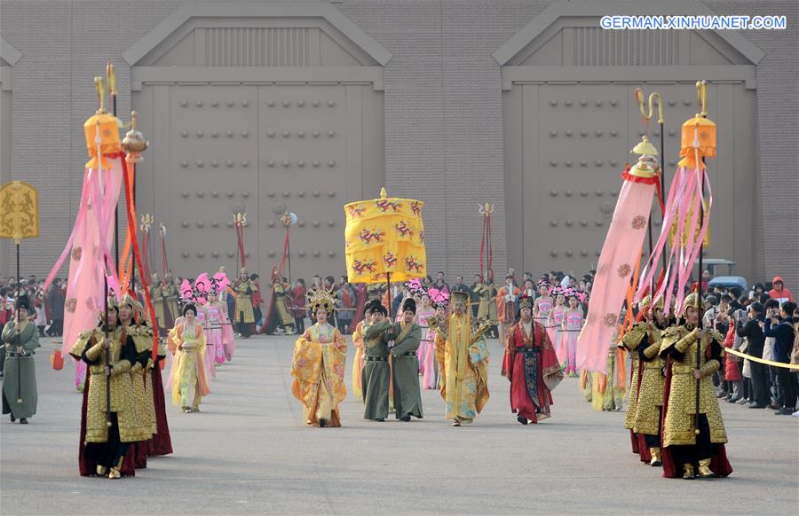 CHINA-XI'AN-WINTER SOLSTICE-WORSHIP CEREMONY (CN)