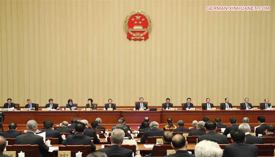 CHINA-BEIJING-NPC STANDING COMMITTEE-MEETING (CN)
