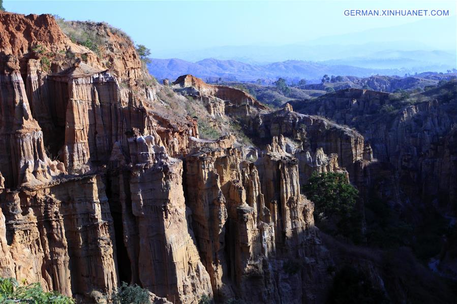 CHINA-YUNNAN-YUANMOU-EARTH FOREST (CN)