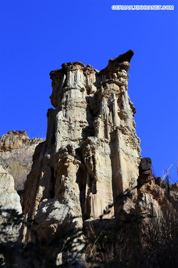 CHINA-YUNNAN-YUANMOU-EARTH FOREST (CN)