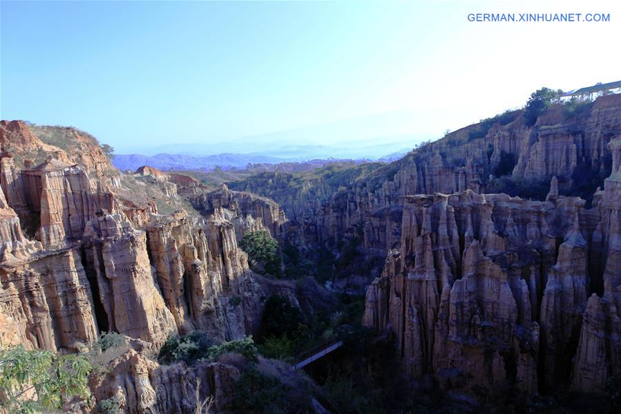 CHINA-YUNNAN-YUANMOU-EARTH FOREST (CN)