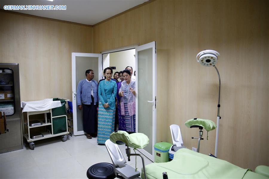 MYANMAR-YANGON-CHINA-DAW KHIN KYI WOMEN HOSPITAL