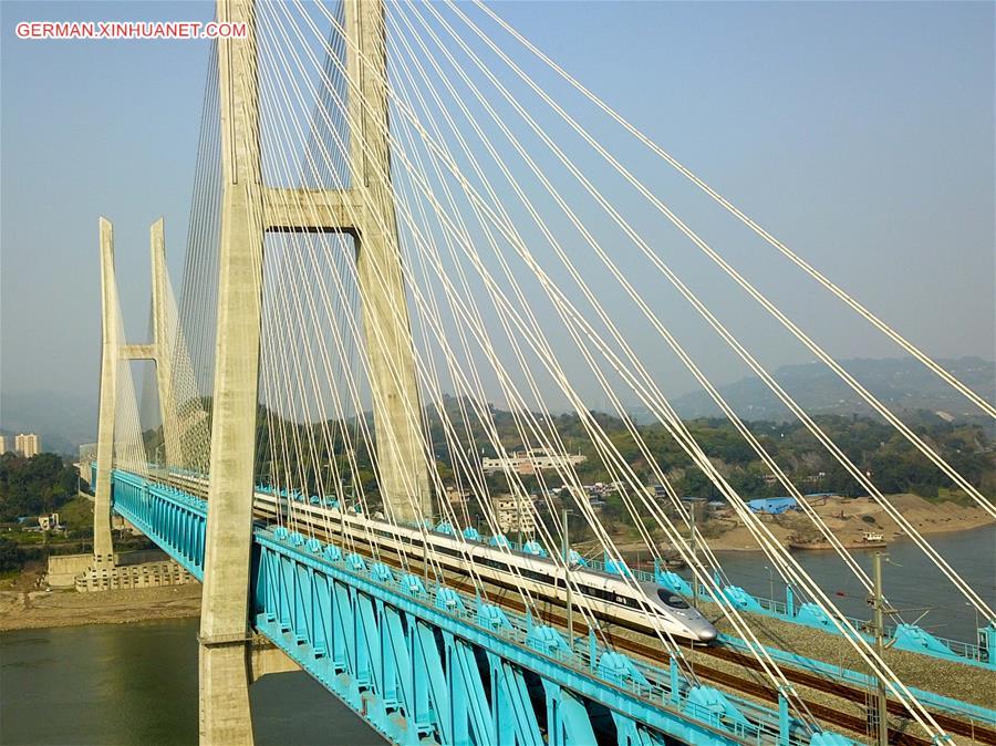 CHINA-CHONGQING-TRUSS-CABLE STAY-BRIDGE (CN)
