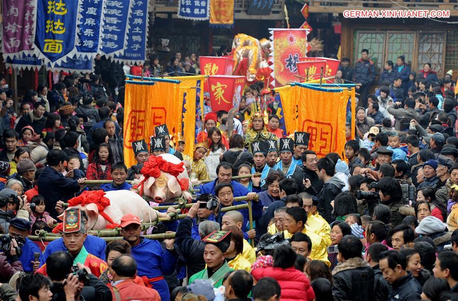(MOMENTS FOREVER)(FESTIVECHINA)CHINA-SPRING FESTIVAL-CELEBRATIONS(CN)