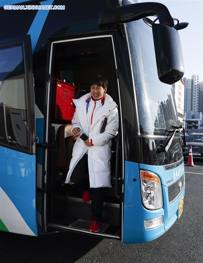 (SP)OLY-SOUTH KOREA-PYEONGCHANG-CHINESE DELEGATION ARRIVAL