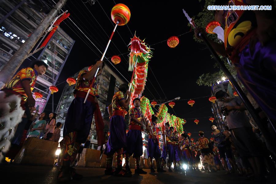 MYANMAR-YANGON-CHINESE NEW YEAR-CELEBRATION