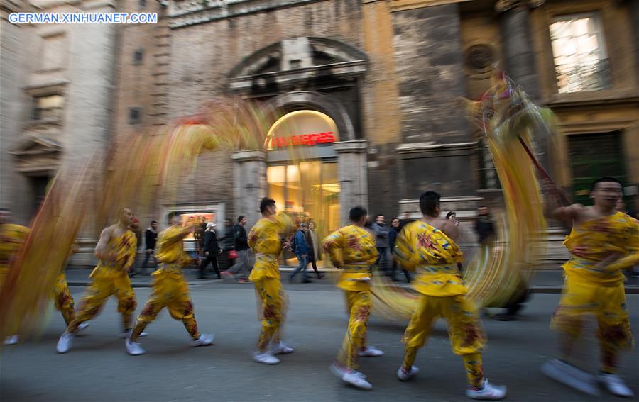 ITALY-ROME-CHINESE LUNAR NEW YEAR-CELEBRATION