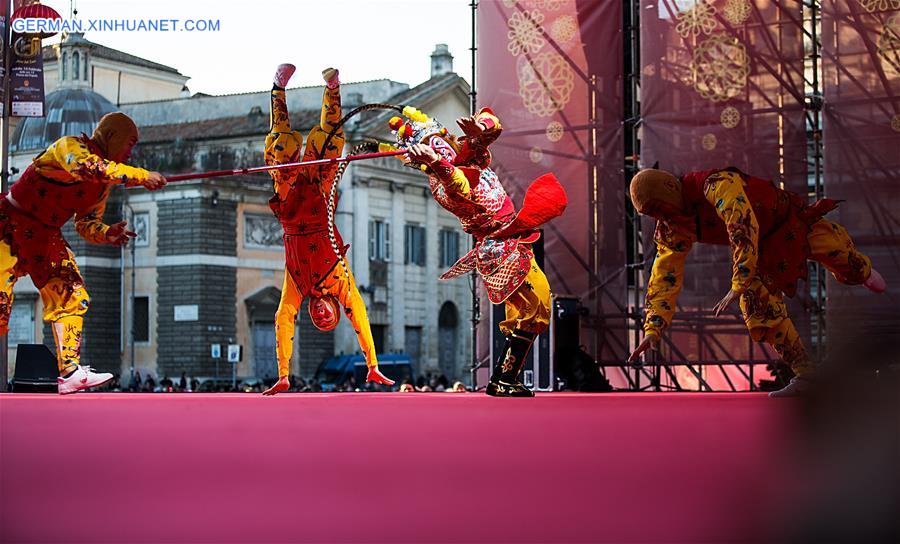 ITALY-ROME-CHINESE LUNAR NEW YEAR-CELEBRATION