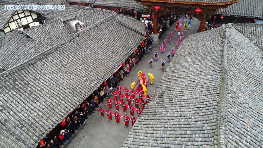 #CHINA-SICHUAN-LANGZHONG-SPRING FESTIVAL (CN)
