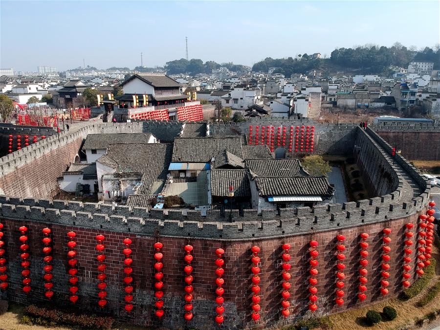 #CHINA-HUANGSHAN-ANCIENT TOWN-SPRING FESTIVAL(CN)