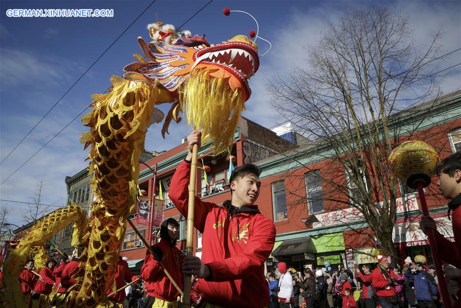 CANADA-VANCOUVER-CHINESE NEW YEAR-PARADE
