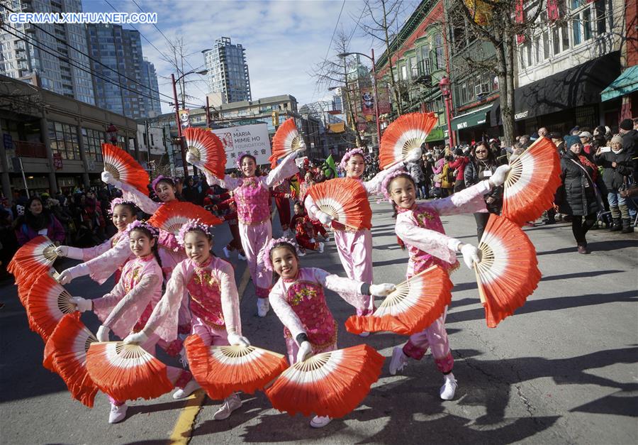 CANADA-VANCOUVER-CHINESE NEW YEAR-PARADE