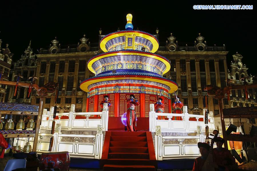 BELGIUM-BRUSSELS-CHINA-LANTERN EXHIBITION