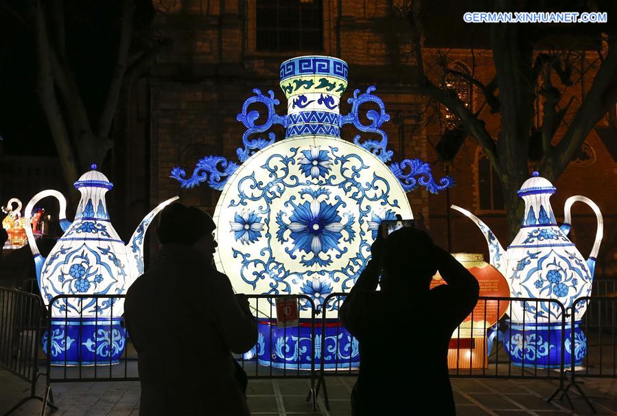 BELGIUM-BRUSSELS-CHINA-LANTERN EXHIBITION