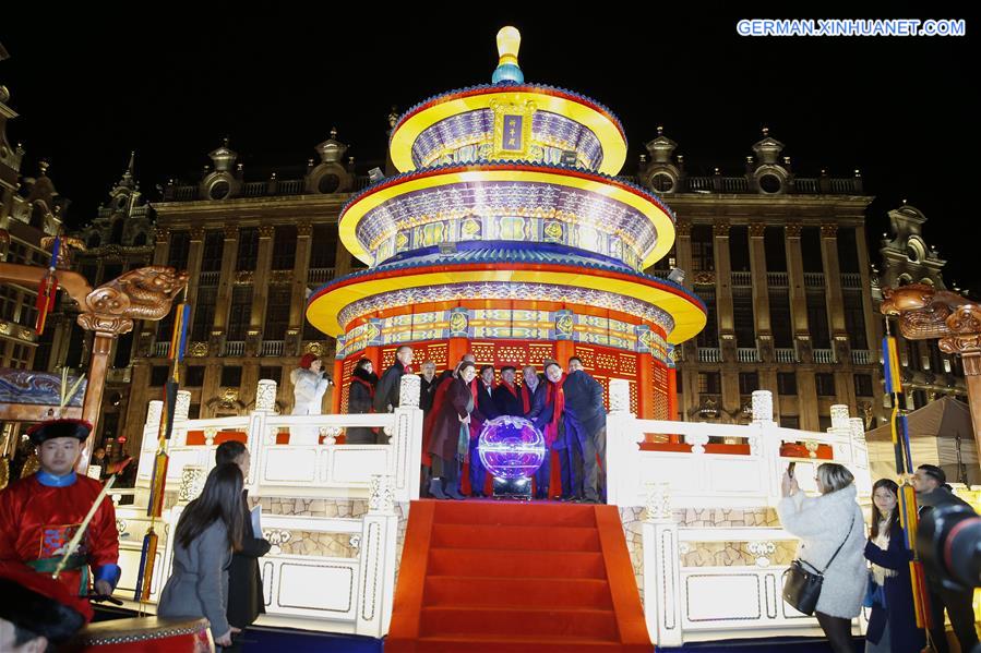 BELGIUM-BRUSSELS-CHINA-LANTERN EXHIBITION