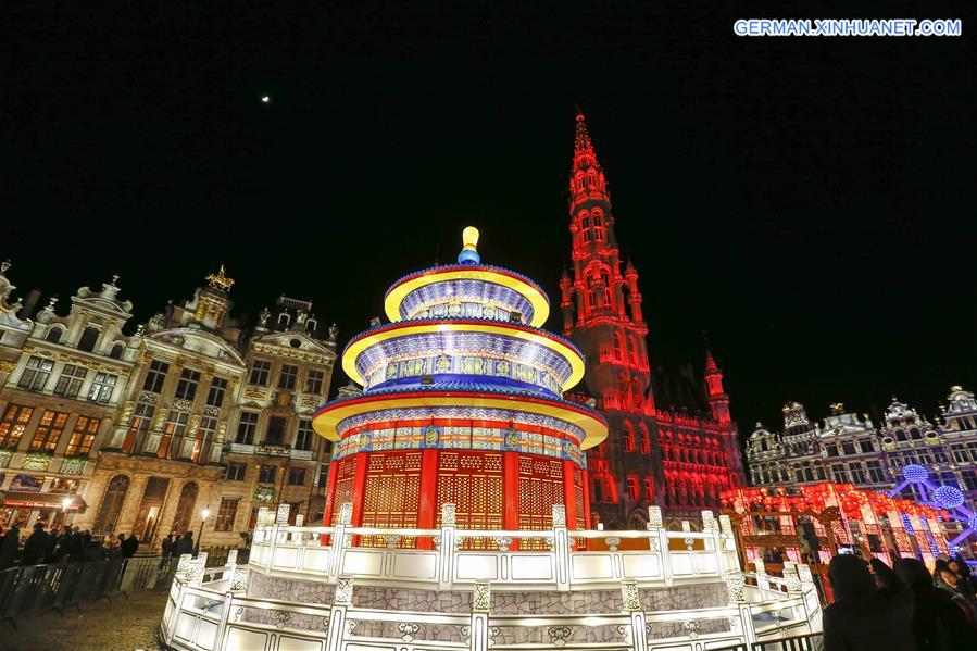 BELGIUM-BRUSSELS-CHINA-LANTERN EXHIBITION