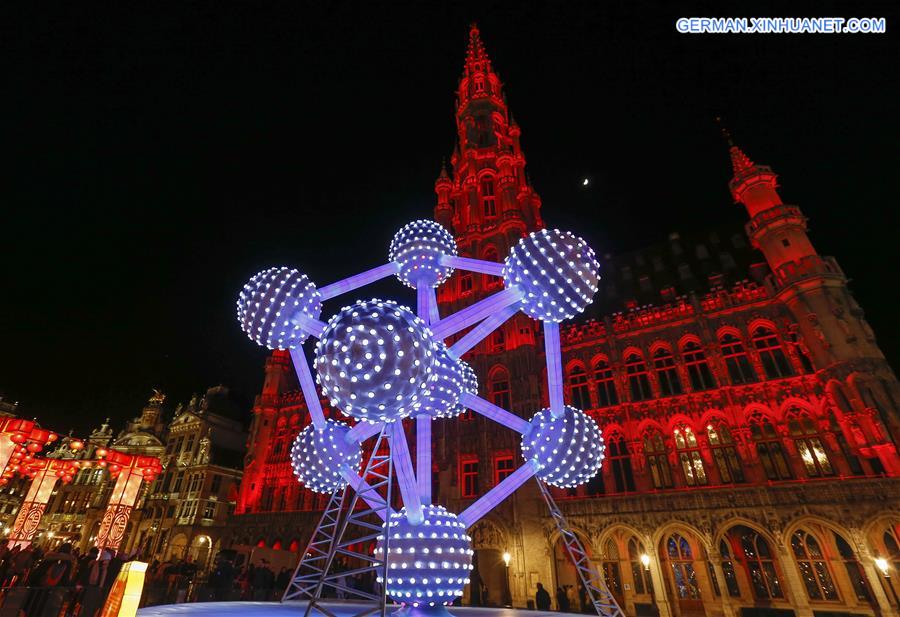 BELGIUM-BRUSSELS-CHINA-LANTERN EXHIBITION