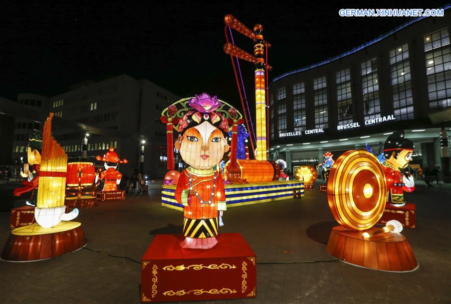 BELGIUM-BRUSSELS-CHINA-LANTERN EXHIBITION