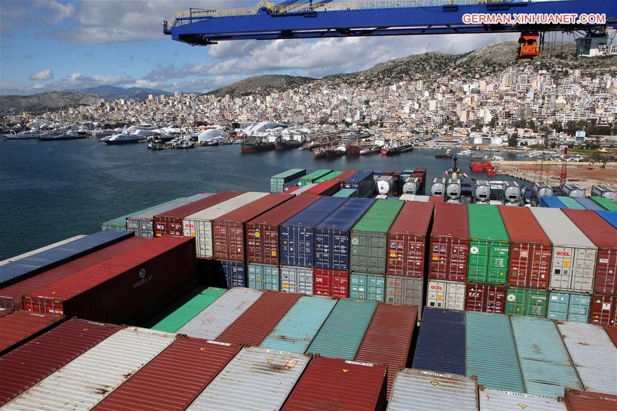 GREECE-PIRAEUS PORT-CHINA-COSCO