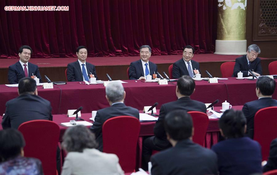 (TWO SESSIONS)CHINA-BEIJING-WANG YANG-CPPCC-PANEL DISCUSSION (CN)
