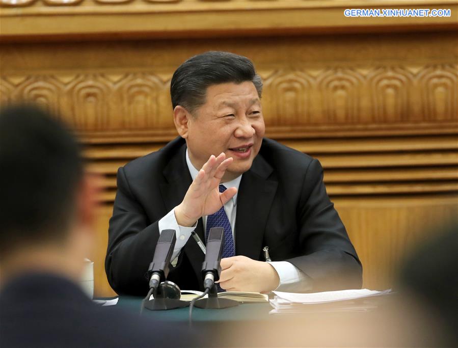 (TWO SESSIONS)CHINA-BEIJING-XI JINPING-NPC-PANEL DISCUSSION (CN)