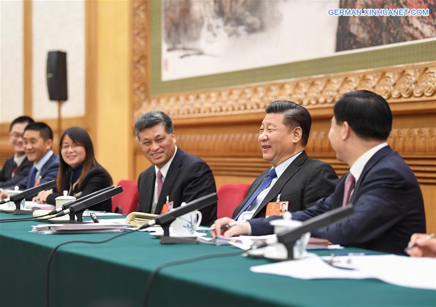 (TWO SESSIONS)CHINA-BEIJING-XI JINPING-NPC-PANEL DISCUSSION (CN)