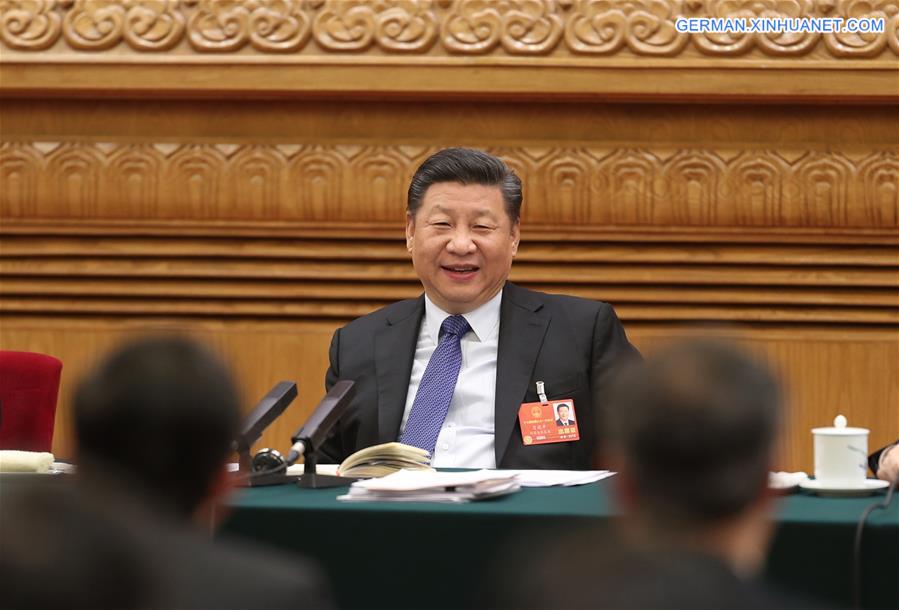 (TWO SESSIONS)CHINA-BEIJING-XI JINPING-NPC-PANEL DISCUSSION (CN)