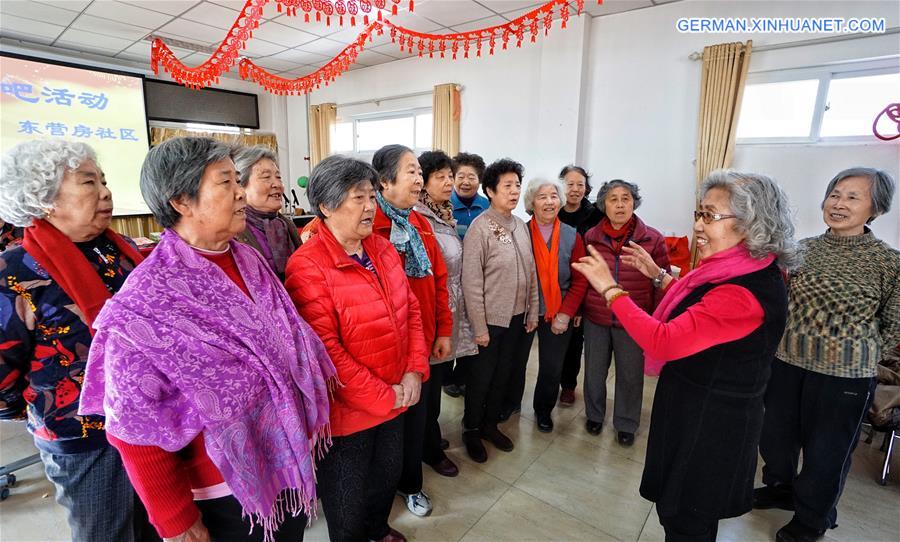 CHINA-BEIJING-WOMEN'S DAY-ELDERLY (CN)