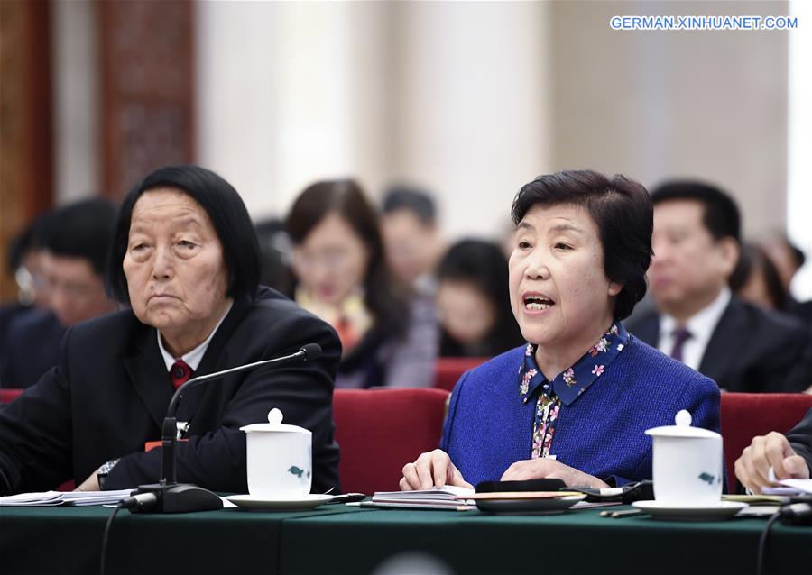 (TWO SESSIONS)CHINA-BEIJING-NPC-CPPCC-INTERNATIONAL WOMEN'S DAY(CN)