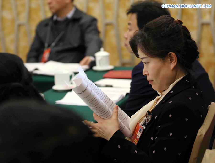 (TWO SESSIONS)CHINA-BEIJING-NPC-CPPCC-INTERNATIONAL WOMEN'S DAY(CN)