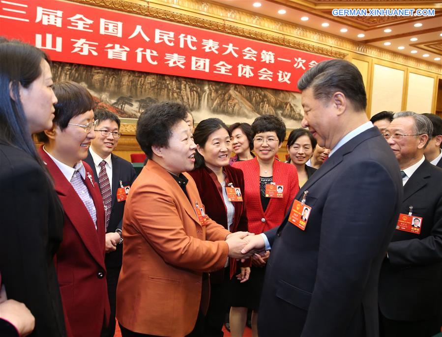 (TWO SESSIONS)CHINA-BEIJING-XI JINPING-NPC-PANEL DISCUSSION (CN)