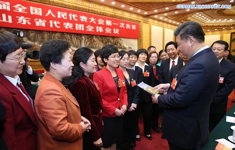 (TWO SESSIONS)CHINA-BEIJING-XI JINPING-NPC-PANEL DISCUSSION (CN)