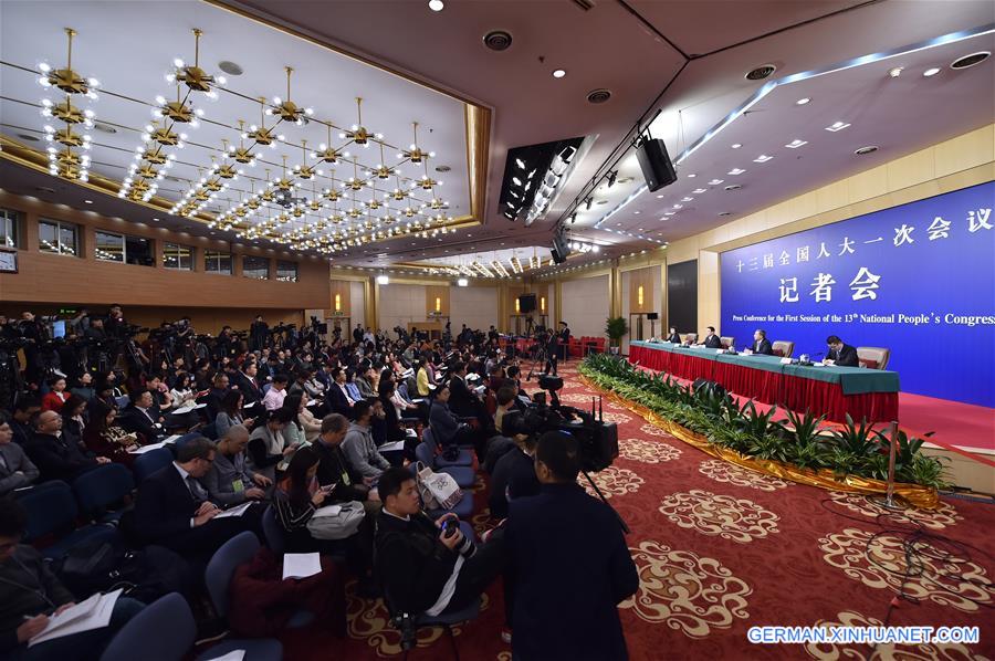 (TWO SESSIONS)CHINA-BEIJING-NPC-PRESS CONFERENCE-STATE-OWNED ENTERPRISES (CN)