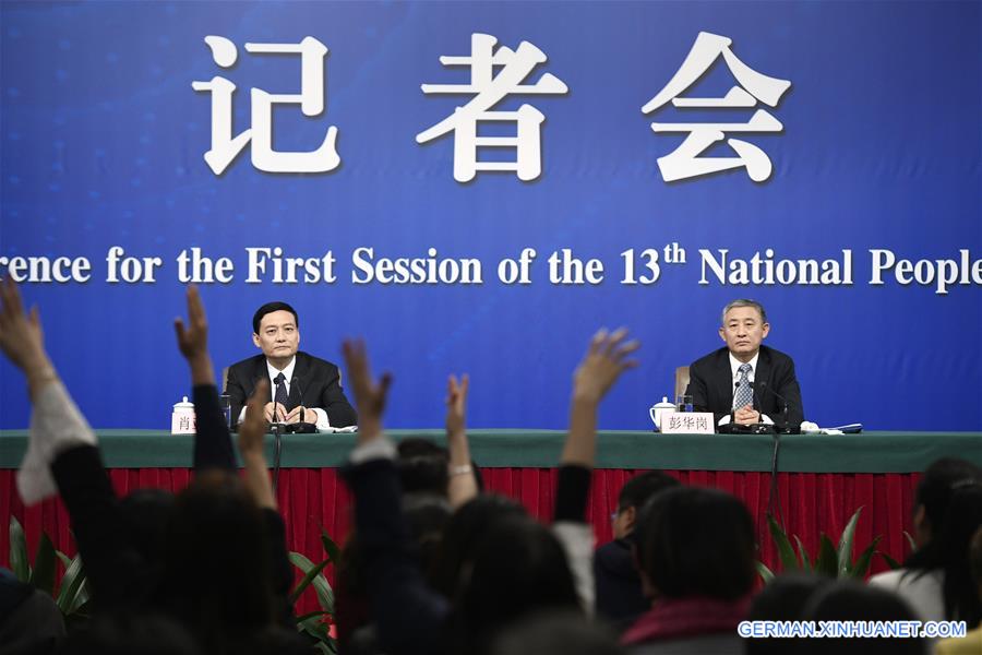 (TWO SESSIONS)CHINA-BEIJING-NPC-PRESS CONFERENCE-STATE-OWNED ENTERPRISES (CN)