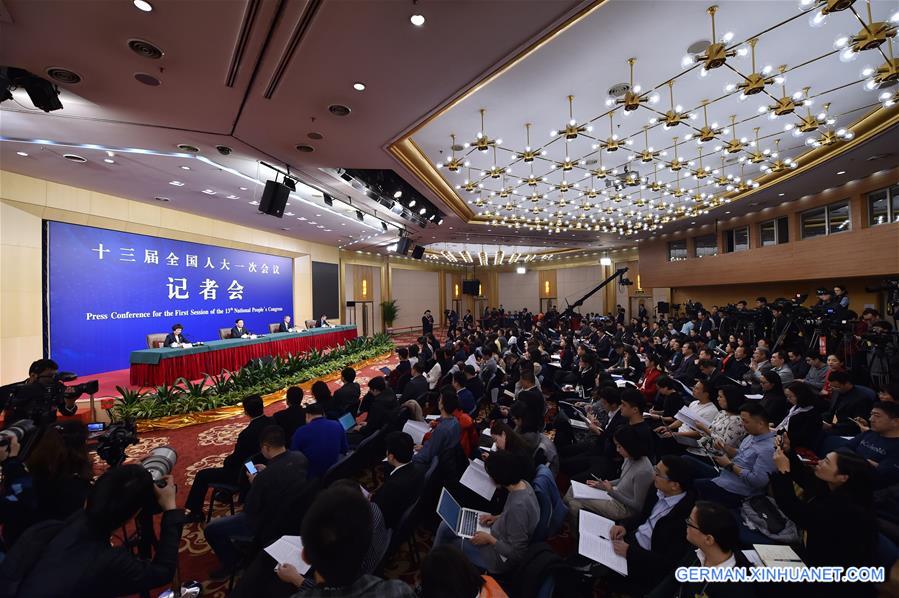 (TWO SESSIONS)CHINA-BEIJING-NPC-PRESS CONFERENCE-STATE-OWNED ENTERPRISES (CN)