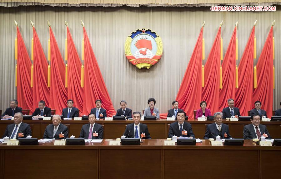 (TWO SESSIONS)CHINA-BEIJING-WANG YANG-CPPCC-STANDING COMMITTEE-MEETING (CN)