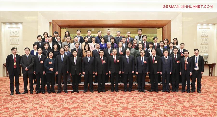 (TWO SESSIONS)CHINA-BEIJING-CPPCC-WANG YANG-DOMESTIC MEDIA-MEETING (CN)