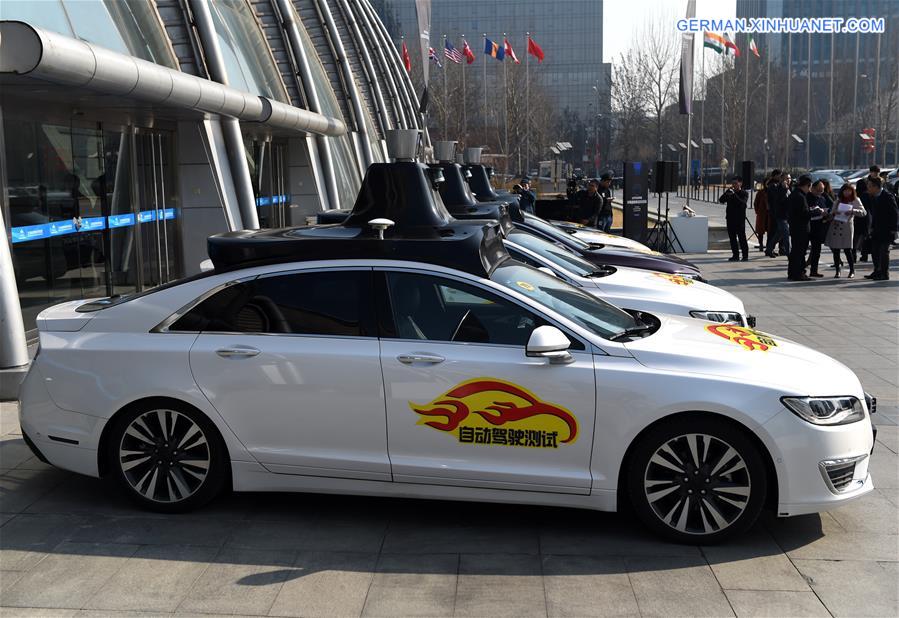 CHINA-BEIJING-SELF-DRIVING CAR-ROAD TESTING (CN)