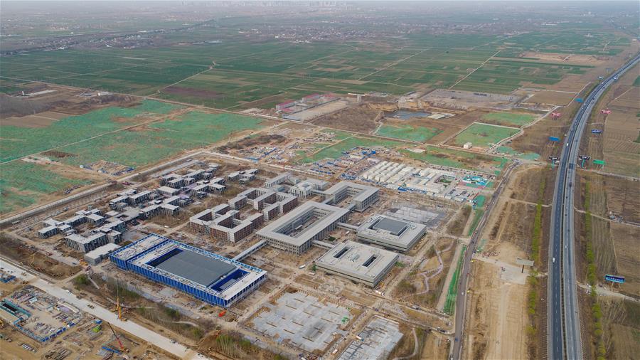 CHINA-XIONGAN NEW AREA-ANNIVERSARY-AERIAL VIEW (CN)