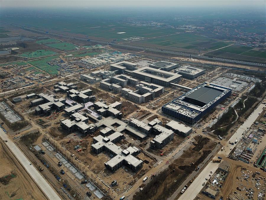 CHINA-XIONGAN NEW AREA-ANNIVERSARY-AERIAL VIEW (CN)