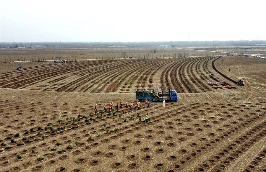 CHINA-XIONGAN NEW AREA-ANNIVERSARY-AERIAL VIEW (CN)