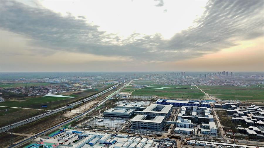 CHINA-XIONGAN NEW AREA-ANNIVERSARY-AERIAL VIEW (CN)