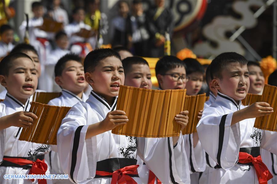 CHINA-SHAANXI-ZHANG QIAN-CEREMONY (CN)