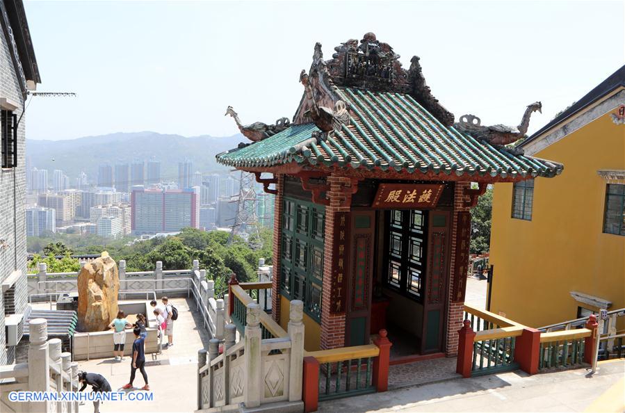 CHINA-HONG KONG-TSING SHAN MONASTERY-TOURISM (CN)