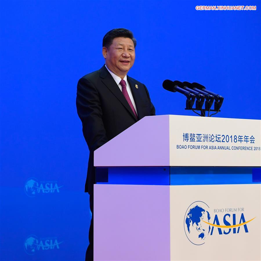CHINA-BOAO FORUM FOR ASIA-OPENING CEREMONY-XI JINPING (CN)
